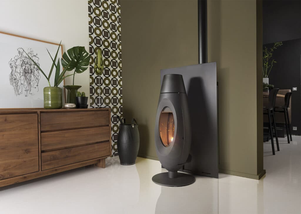 Salamandra a pellets Invicta Ove Plug-IN - 8 kW