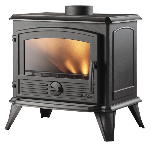 Poêle à bois fonte Invicta Samara - 5,3 et 6,4 kW