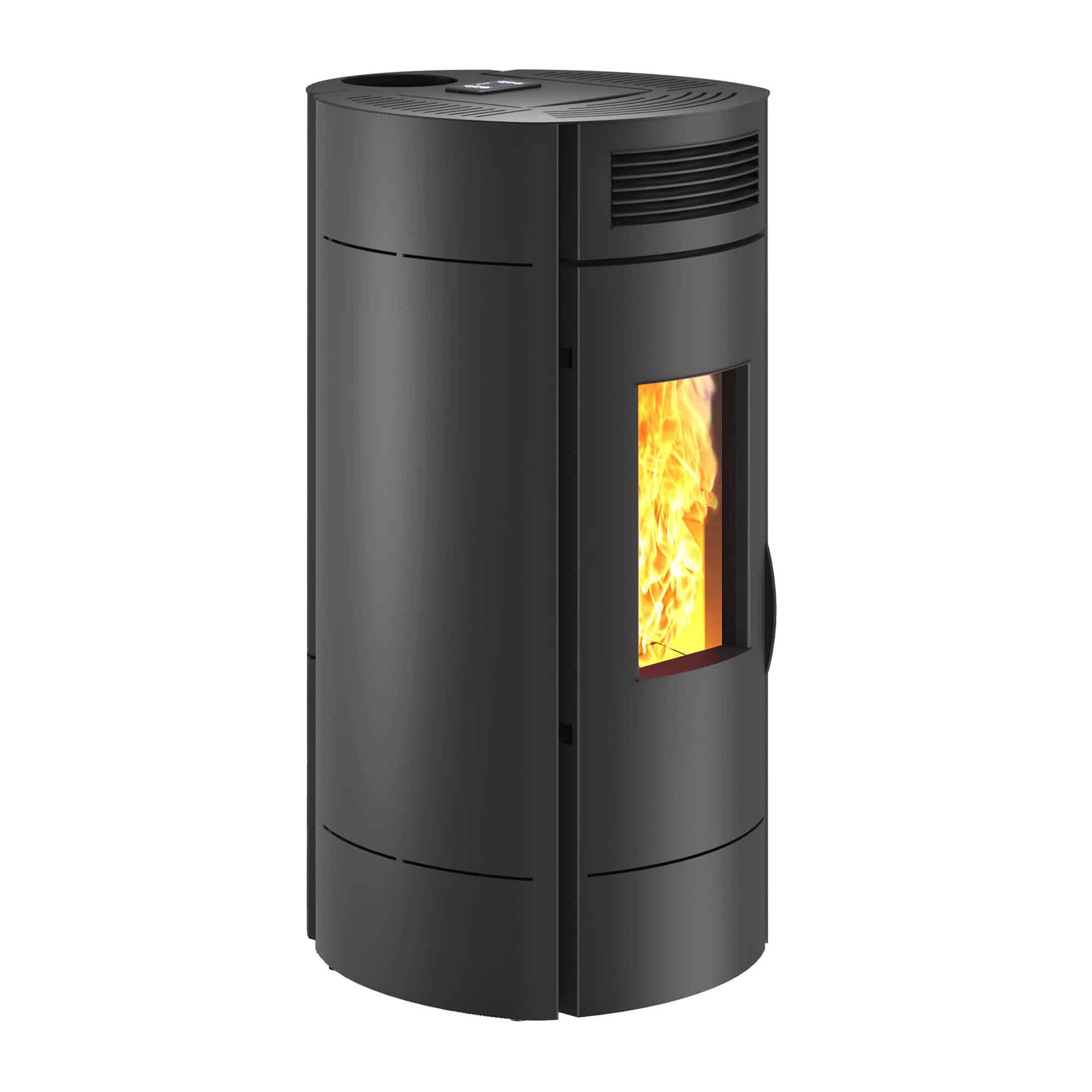 Poêle à granulés Invicta Lodi 6 wifi - sortie dessus